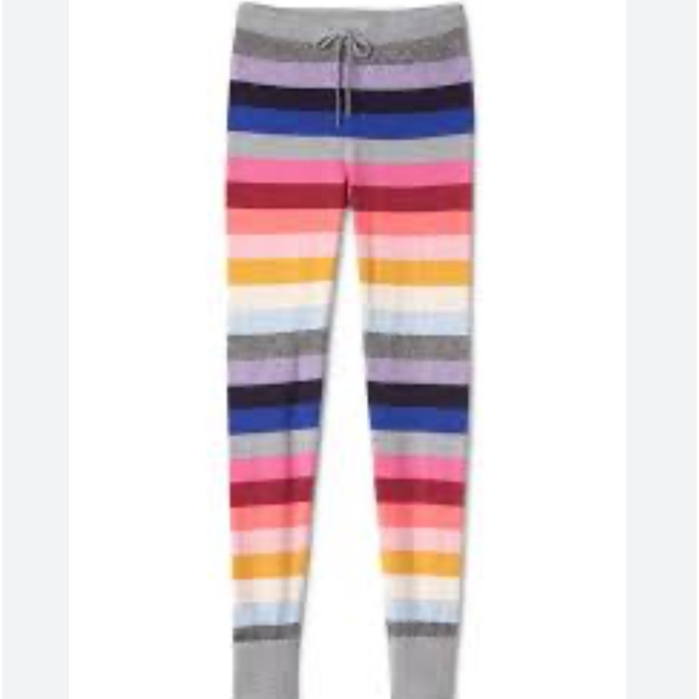 Gap Body Crazy Stripe Sweater Leggings‎ Sz. XS